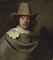 Portrait of Abraham Velters (1603-1690), half-length, in a grey cloak and lace collar, wearing a hat