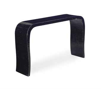 Black Lacquer Console Table