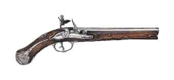 Pistol++32+Bore AN ITALIAN 32-BORE FLINTLOCK HOLSTER PISTOL | BY PICIN. FRUSCA, EARLY ...