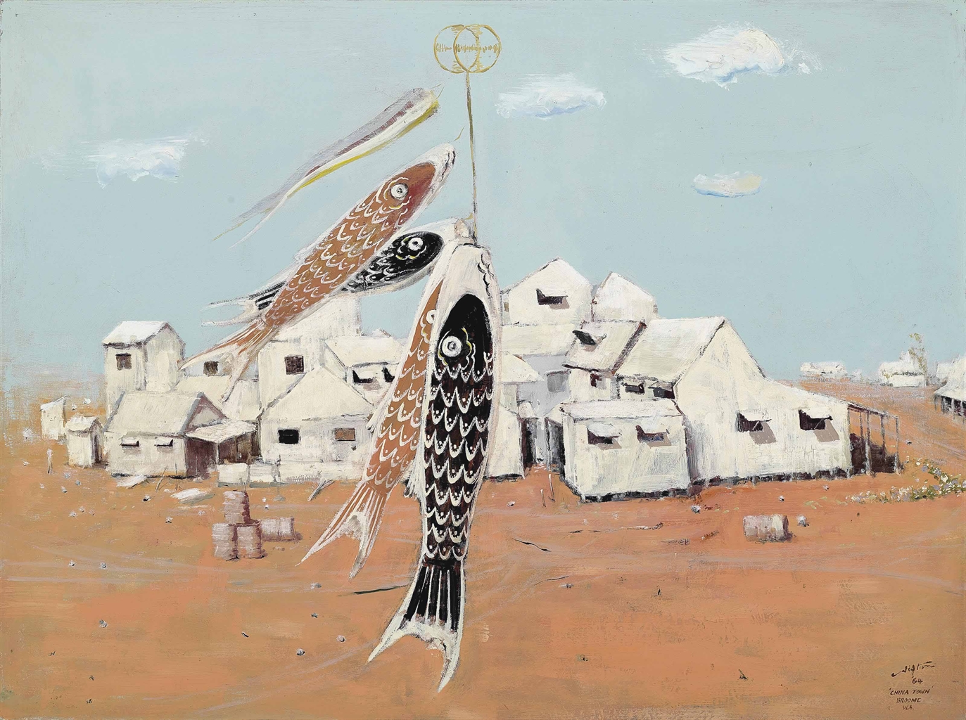 Clifton Ernest Pugh (19241990) Chinatown, Broome Australian Art