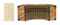 AUSTEN, Jane (1775-1817). Sense and Sensibility ... second edition. London: for the author by C. Roworth and published by T. Egerton, 1813. 3 volumes. (Lacks half-titles and final blanks, some browning and staining.) Gilson A2; Keynes 2.