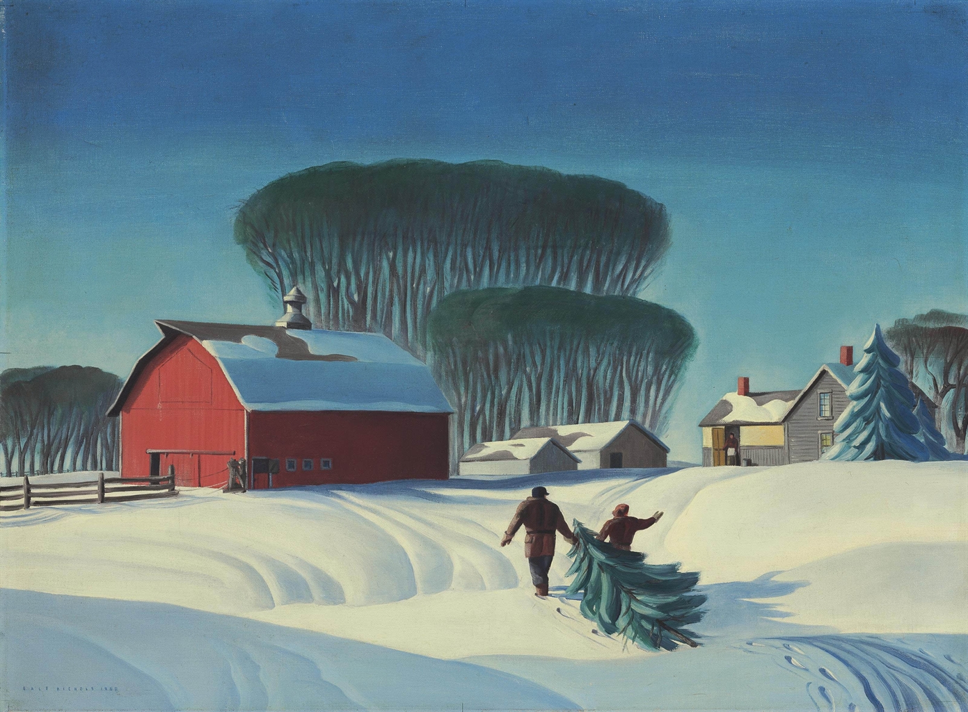 Dale William Nichols (19041995) Bringing Home the
