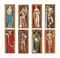 Eight Studies for Murals at John Maynard Keynes' rooms, Webb's Court, King's College, Cambridge; The Muses of Arts and Sciences