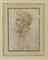 Head of a bearded man in profile facing left, possibly a self-portrait