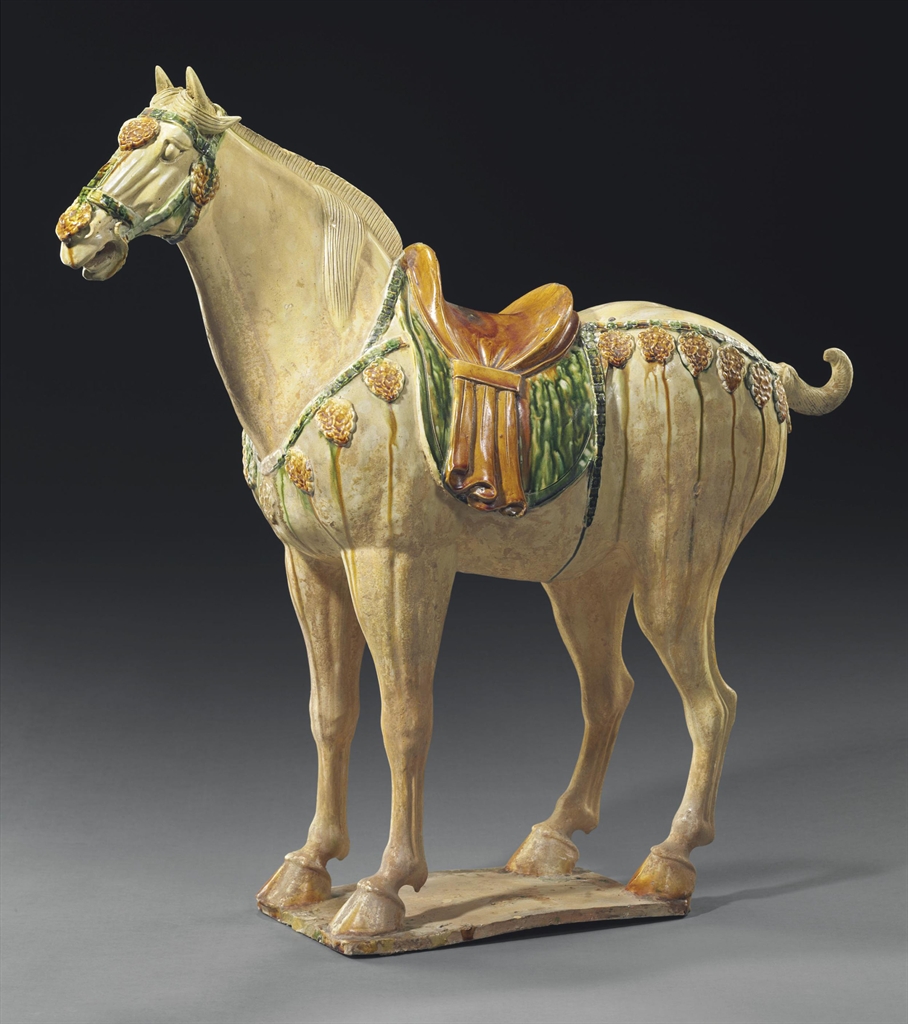 chinese ceramic horse statue