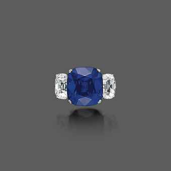 THE STAR OF KASHMIR: AN EXCEPTIONAL SAPPHIRE AND DIAMOND RING  