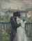 Couple sur la terrasse