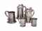 A GROUP OF GEORGE II AND III SILVER DRINKWARES,