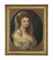 Portrait of Countess Lucia Memmo Mocenigo (1770-1854), half-length, in a white dress and shawl, in a feigned oval