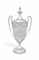 A LARGE GEORGE III SILVER CUP AND COVER