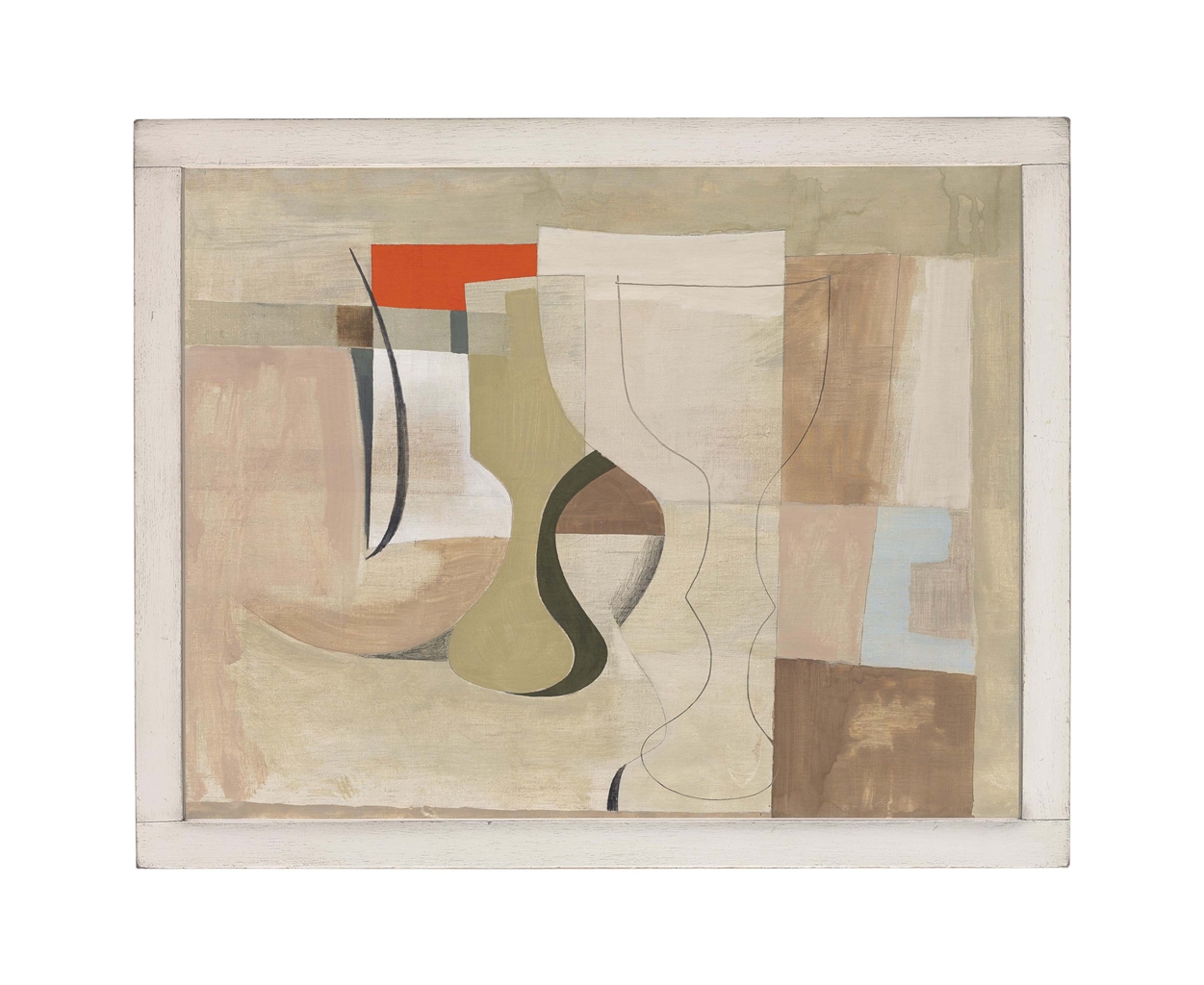 Ben Nicholson, O.M. (18941982) Oct 58 (Magliaso with red) 20th