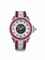 Chanel. A Rare 18k White Gold and Ceramic Limited Edition Automatic Wristwatch Set with Diamonds and Rubies