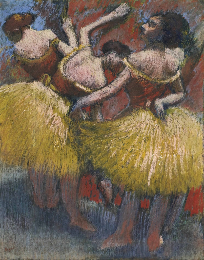 Edgar Degas (18341917) Trois danseuses 19th Century