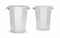 A PAIR OF MONUMENTAL FRENCH SILVER WINE COOLERS