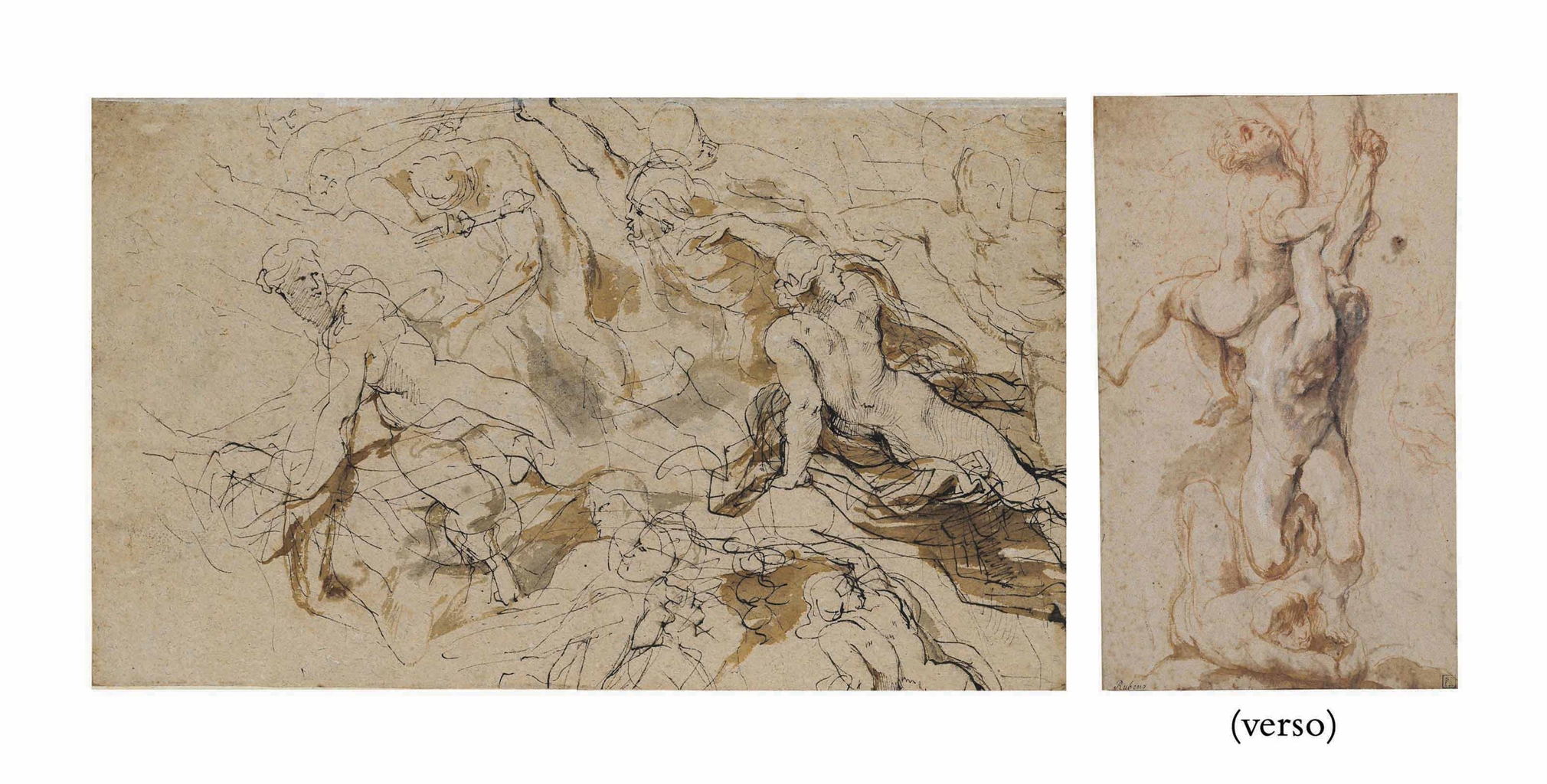 peter paul rubens figure drawings