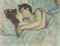 Au lit: Le baiser