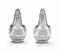 A PAIR OF VICTORIAN SILVER PILGRIM-FLASKS