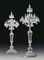 A MONUMENTAL PAIR OF FRENCH CUT AND MOLDED-CRYSTAL SEVENTY-NINE-LIGHT CANDELABRA
