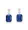AN EXCEPTIONAL PAIR OF SAPPHIRE AND DIAMOND EARRINGS, BY DAVID MORRIS