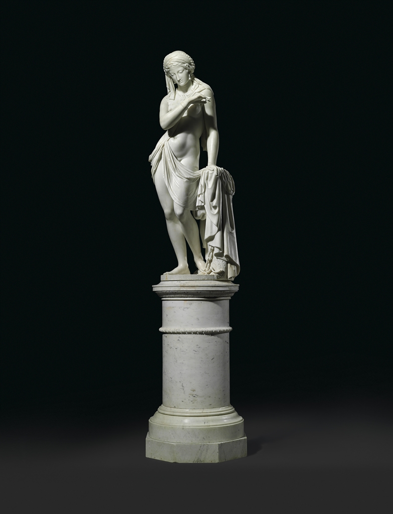 SCIPIONE TADOLINI (ITALIAN, 18221892/3) La schiava greca (The Greek