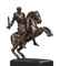 GROUPE EN BRONZE REPRÉSENTANT LE ROI HENRI IV SUR UN CHEVAL CABRÉ