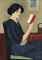 Girl reading. The Storyteller