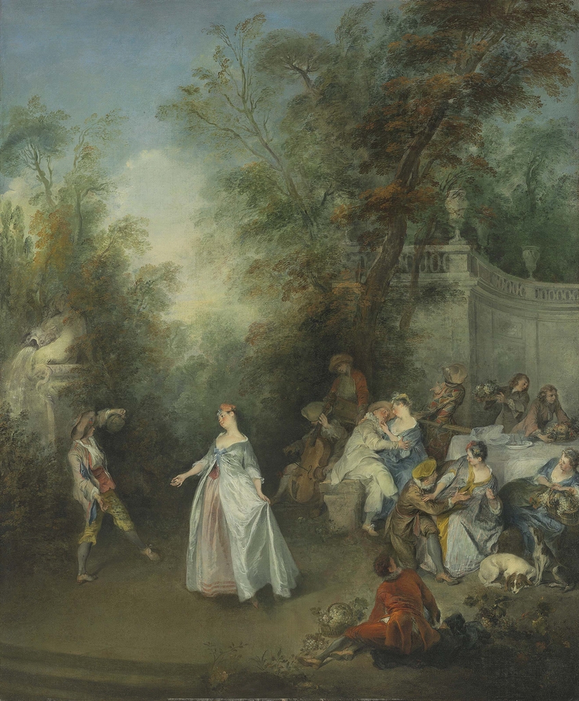 Nicolas Lancret (Paris 1690-1743), Autumn. Oil on canvas, 44⅝ x 36¾ in (113.3 x 93.4 cm). Estimate $2,000,000-4,000,000. This lot is offered in Old Masters on 27 April 2017, at Christie’s in New York