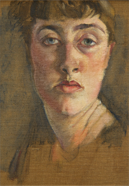 Felicia Browne, self-portrait