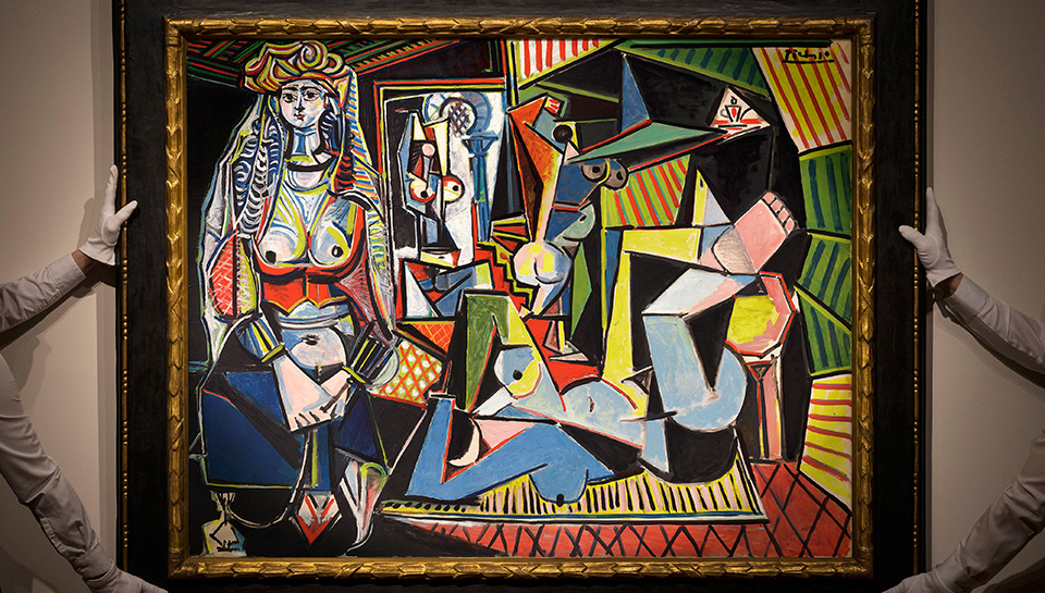 Картинки по запросу „Les Femmes d'Alger (version 0)”, de Pablo Picasso