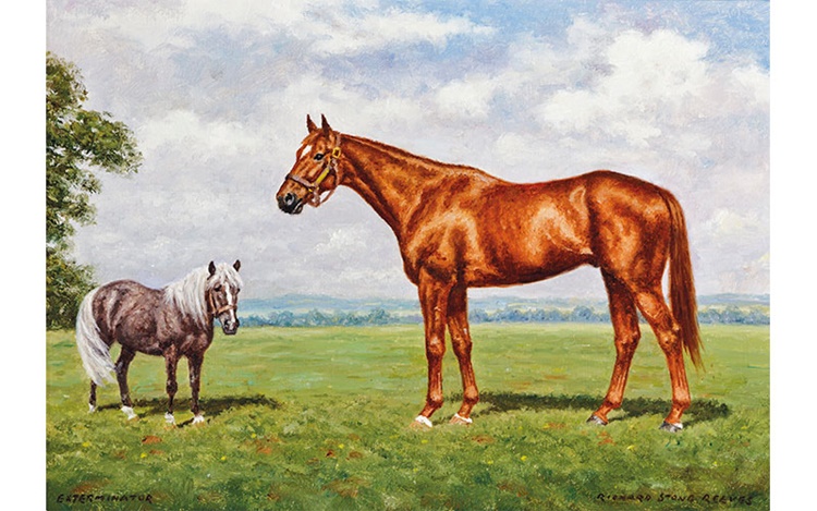 A collection of Equine Portrai auction at Christies