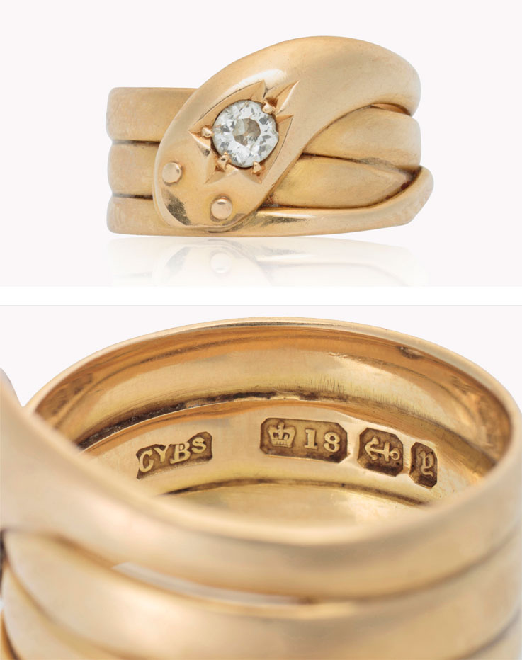 cartier stamp on ring