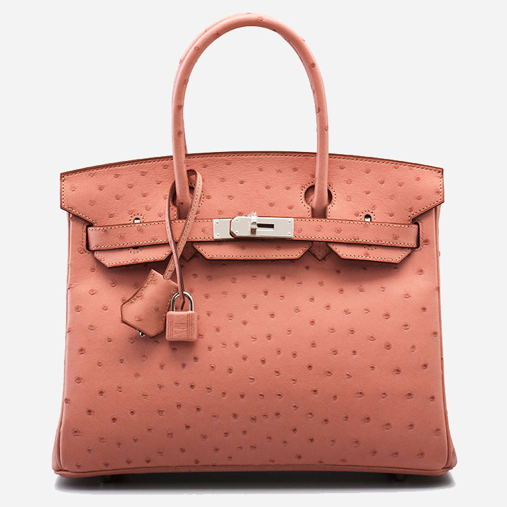 5 Fashionable Handbags To Carry You Into Fall Christie S Ostrich Birkin Bags Occupy A Unique E In The Hermès Aficionado S Collection Most Delicate Of All Exotic Birkins Bag Is For