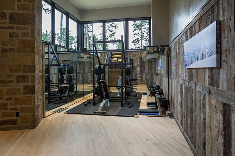 Luxury living private fitness centres Christie's