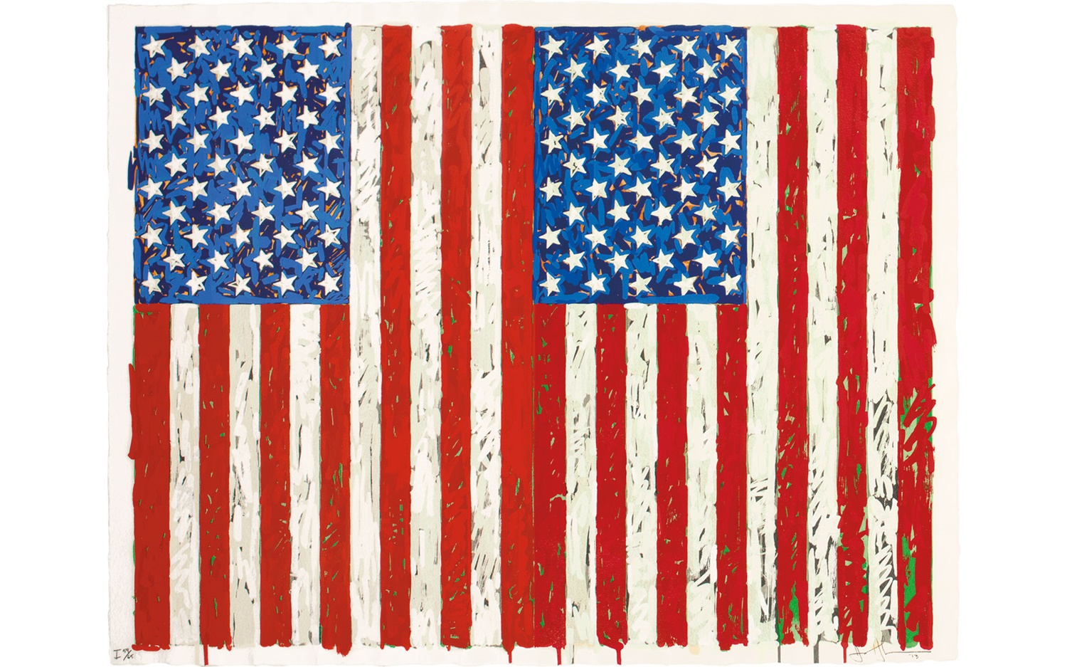 JASPER JOHNS (B. 1930)