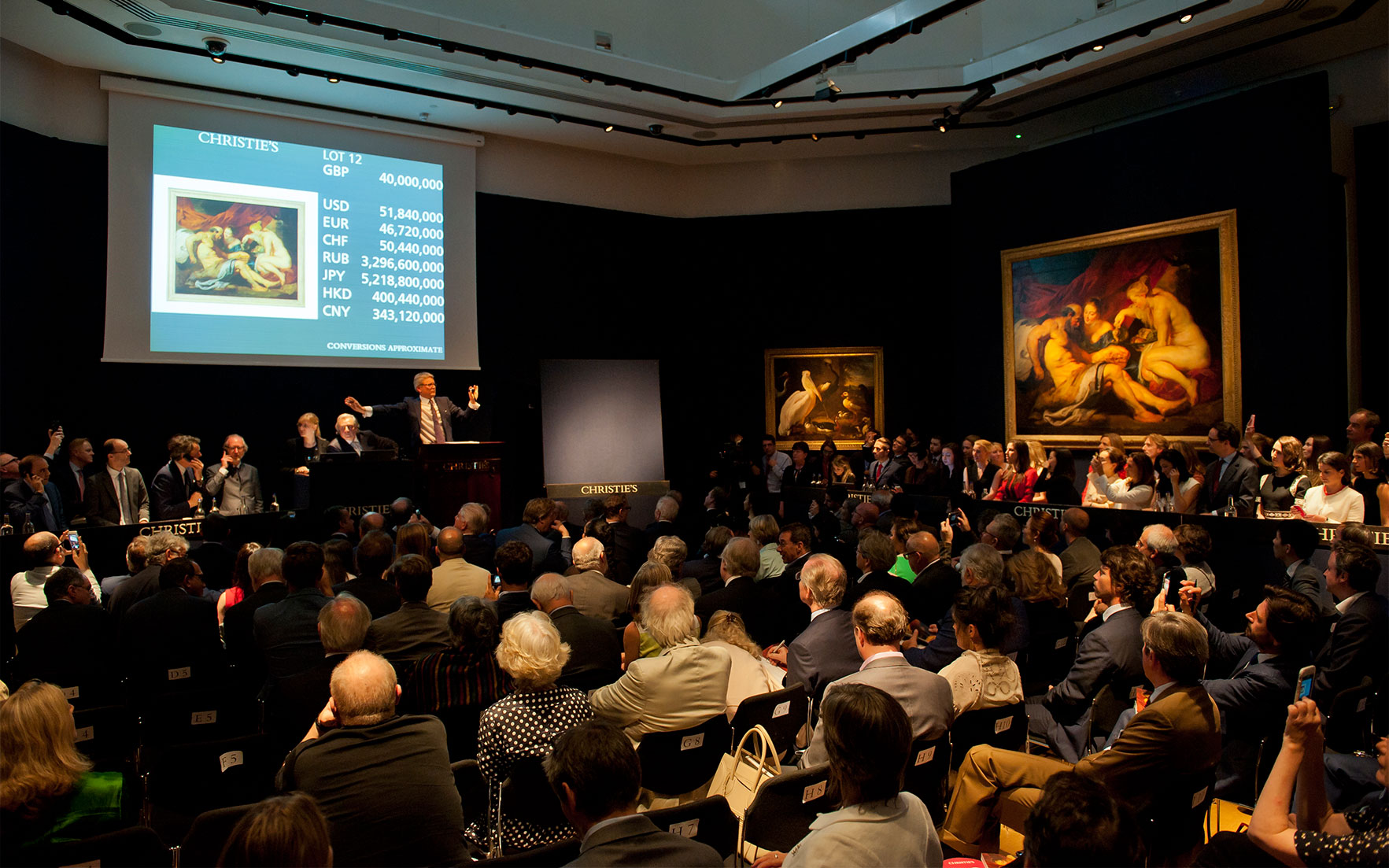 Ruben’s Lot and His Daughters sets Christies record Christie's