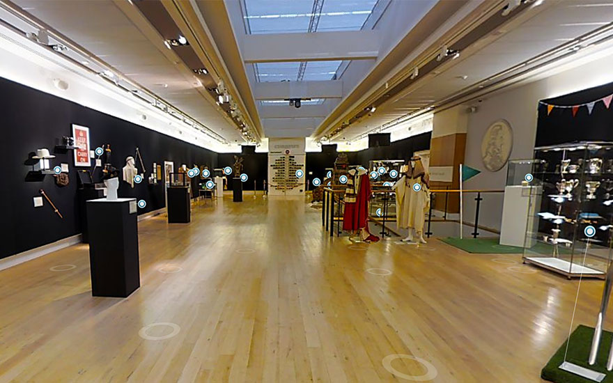 An interactive virtual tour