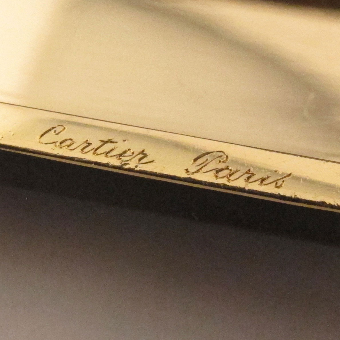 vintage cartier hallmarks