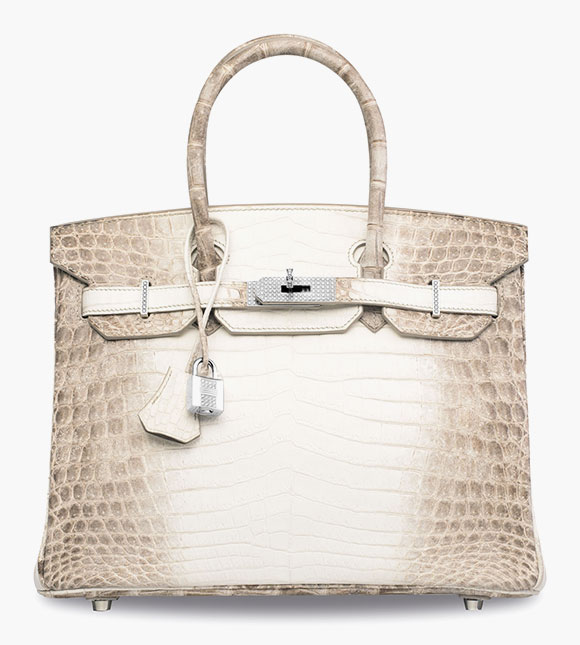 white crocodile handbag