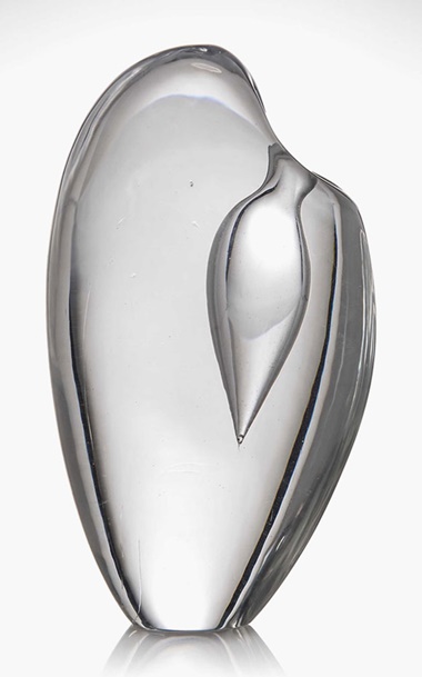 Timo Sarpaneva 1926-2006, A Prototype Vase, Circa 1952-1954. 8 in (20 cm) high. Estimate £5,000-8,000. This lot is offered in Design on 26 October 2016 at Christie’s in London, King Street