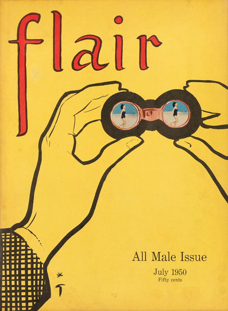 The July 1950 issue of Flair magazine, which existed for just 12 months but was hugely influential