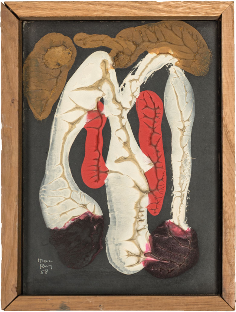 Man Ray (American, 1890-1976), Natural Painting. Acrylic on masonite, 7 x 5⅛ in (17.9 x 13.1 cm). Estimate £6,000-8,000. This lot is offered in Christies Interiors on 23 November 2016 at Christie’s in London, South Kensington