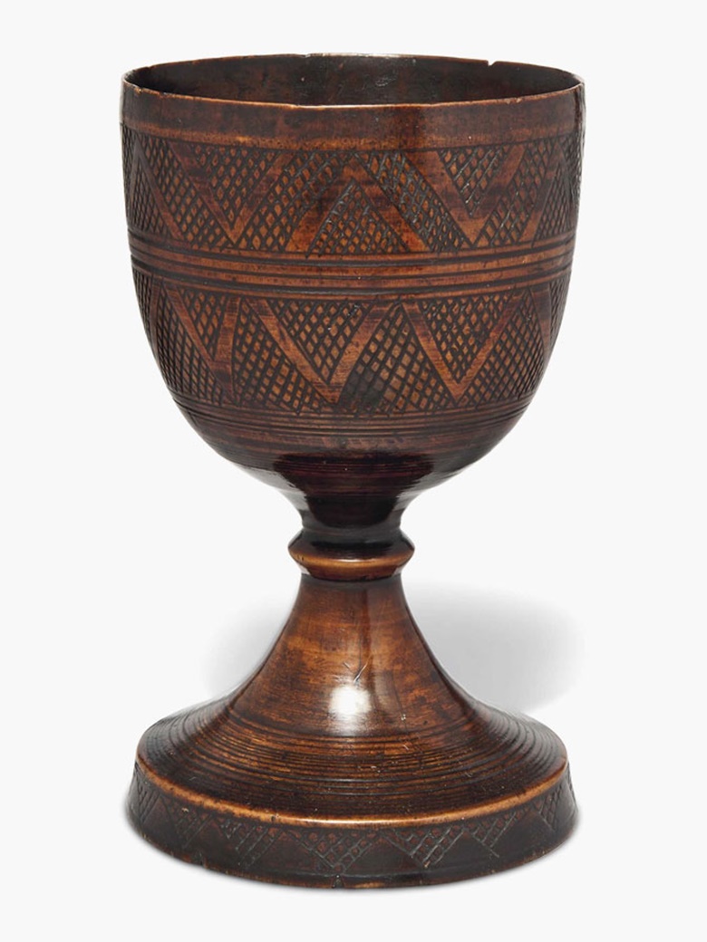 Treen Small domestic wooden objects and drinking vessels Christie's