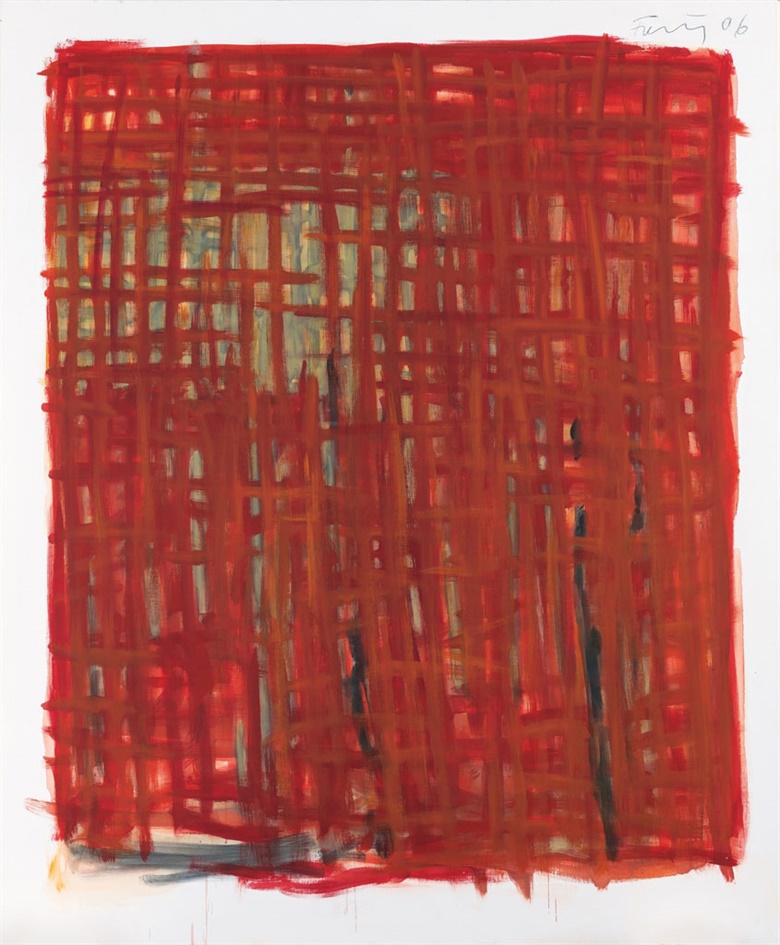 Günther Förg (1952-2013), Untitled, 2006. Acrylic on canvas, 200 x 166 cm. Estimate €80,000-120,000. This lot is offered in Post-War and Contemporary Art on 1-2 November at Christie’s in Amsterdam