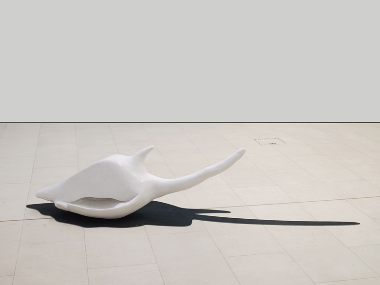 Diego Vanassibara & Victoria Adam, Adelaide. Jesmonite, steel, audio, speaker. Photograph by Andy Keate