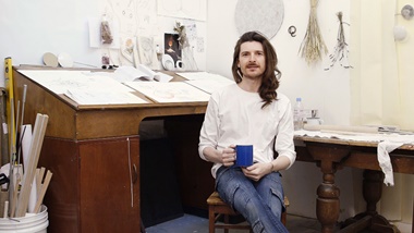 Diego Vanassibara initially studied architecture in his native Brazil before moving to England to train at Cordwainer’s. In 2013 he launched his eponymous men’s shoe label