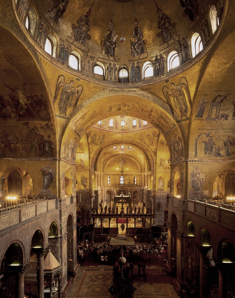 ‘The spiritual and emotional centre of Venice’ — the interior of St Mark’s Basilica © Michael Harding Alamy