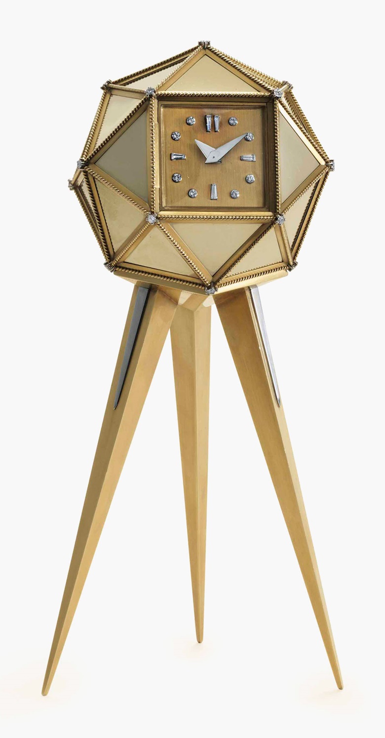 5 magnificent Cartier desk clocks Christie's