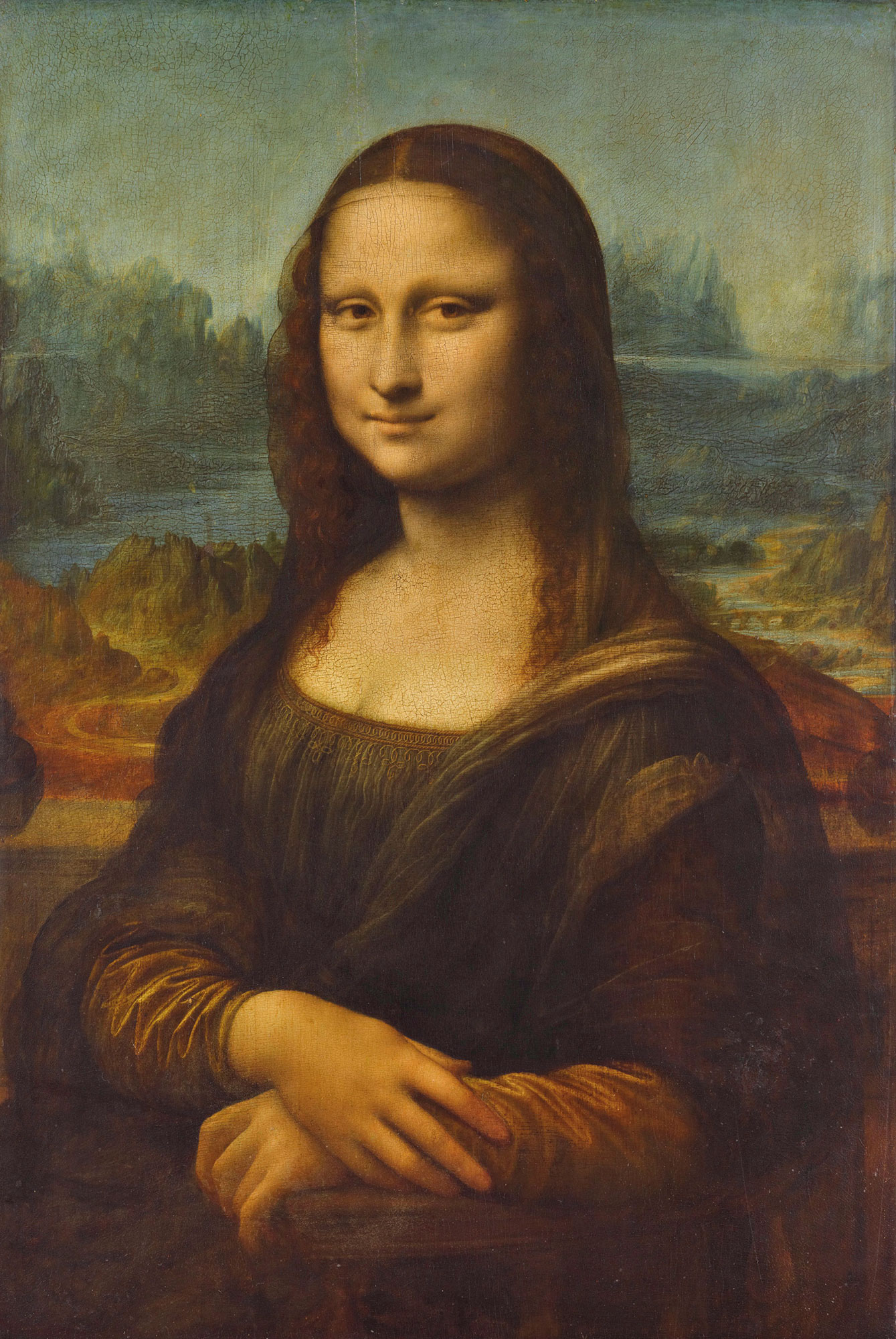 Leonardo da Vinci, Mona Lisa, cerca de 1502. Musée du Louvre, Paris.Photo Scala Art Resource