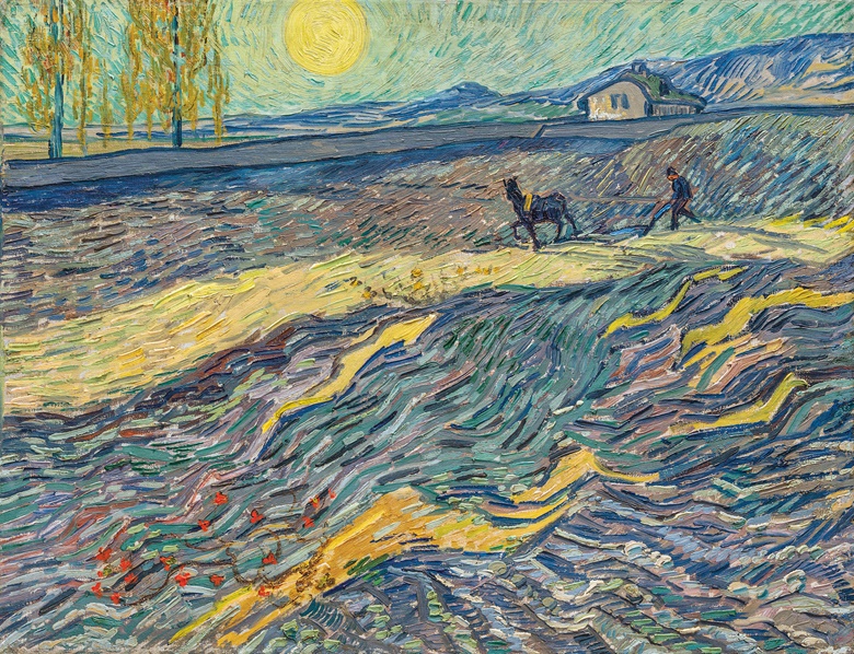 Vincent van Gogh (1853-1890), Laboureur dans un champ, 1889. 19⅞ x 25½  in (50.3 x 64.9  cm). Estimate on Request. This lot is offered in the Impressionist & Modern Art Evening Sale on 13 November 2017  at Christie’s in New York