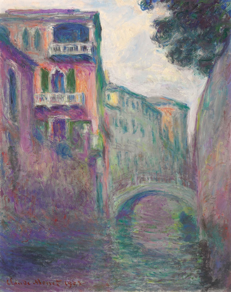 Claude Monet (1840-1926), Le Rio de la Salute, 1908. 32 x 25½  in (81.3 x 64.9  cm). Estimate $7,000,000-10,000,000. This lot is offered in the Impressionist & Modern Art Evening Sale on 13 November 2017  at Christie’s in New York